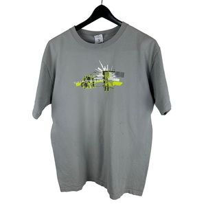 Vintage Y2K The Underground XFUGE Christian Camp Graphic Shirt Size L